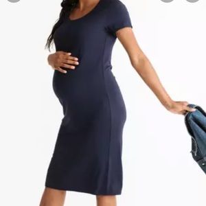 Storq midi On Repeat T-shirt dress navy